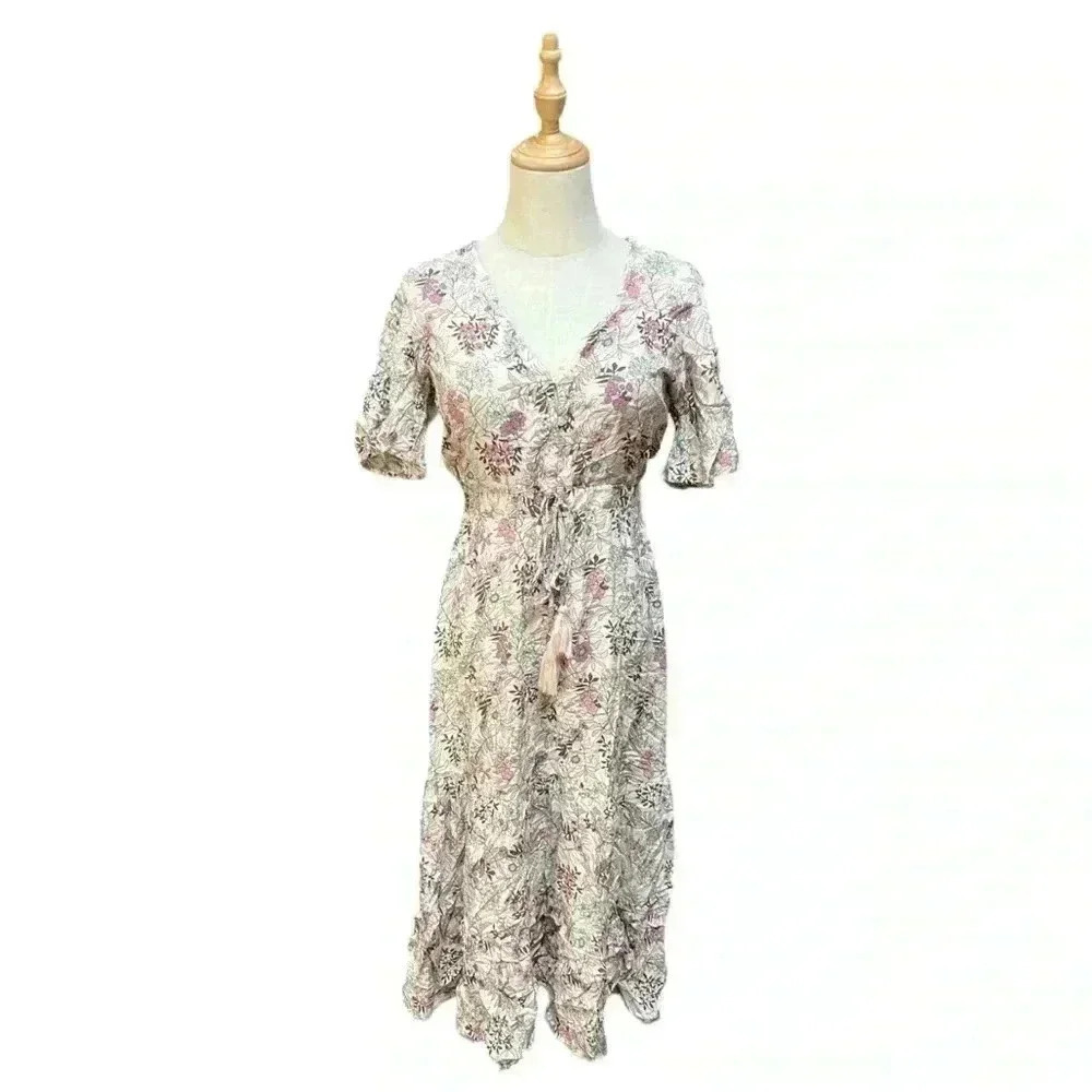 NWT Anthropologie Sunday Mi Amor Floral Dress Size XS